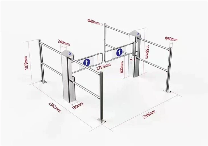 Supermarket Electric voi vain tulla ja poistua portista